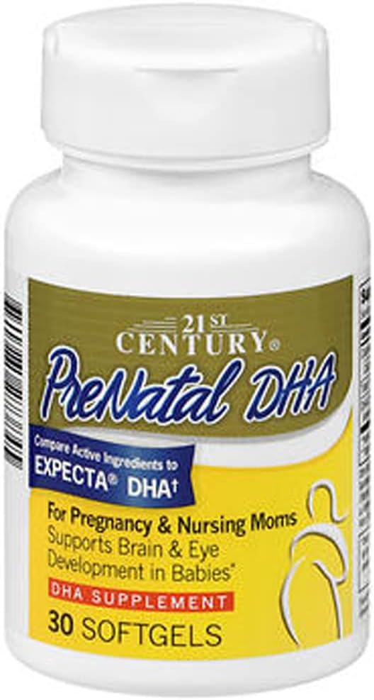 90 ct 21st Century PreNatal DHA Softgels - Triple Pack