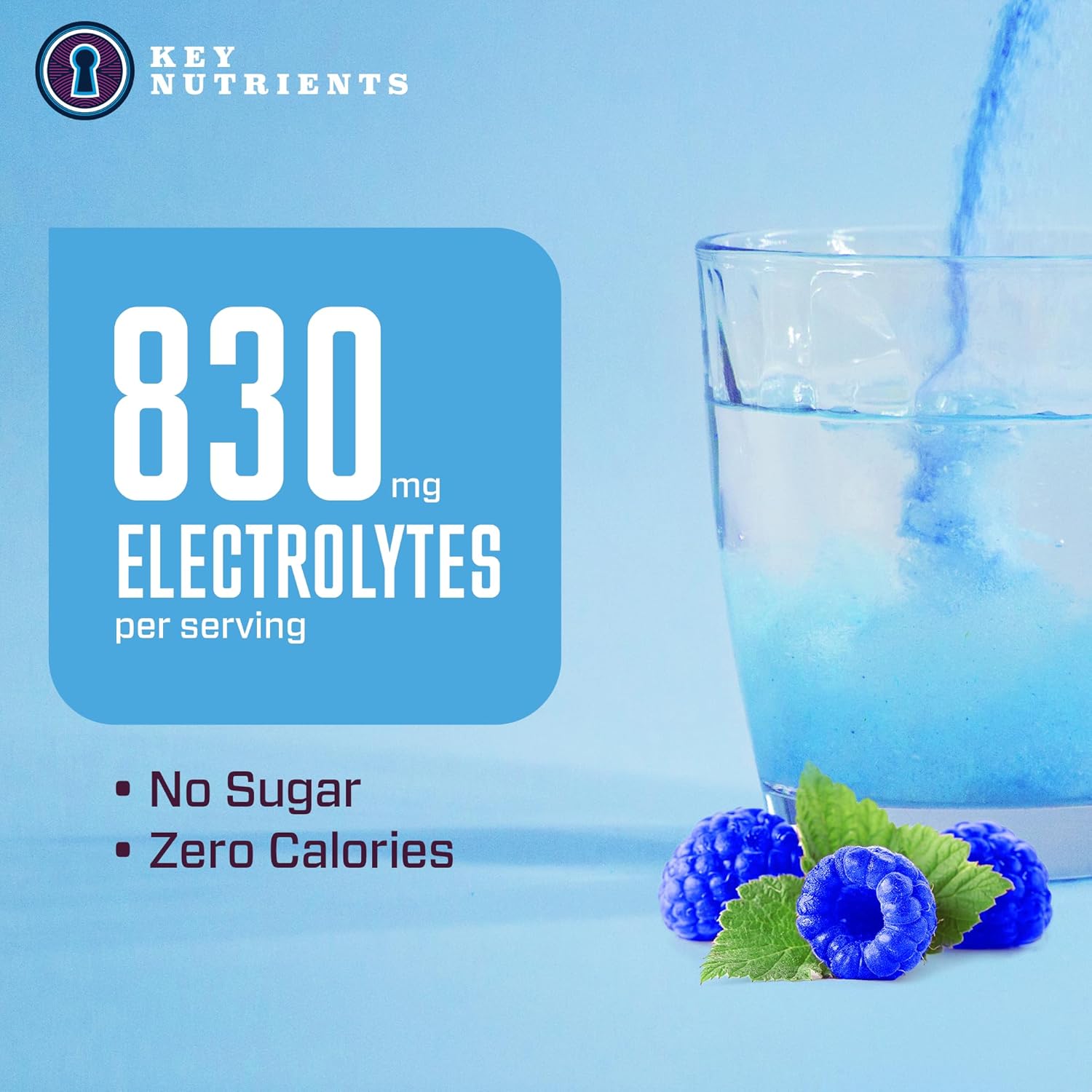 90 Servings Multivitamin Electrolytes Powder Bundle - Tangy Orange & Sweet Blue Raspberry Flavors - Sugar & Calorie Free - Hydration, Endurance, Energy - USA Made