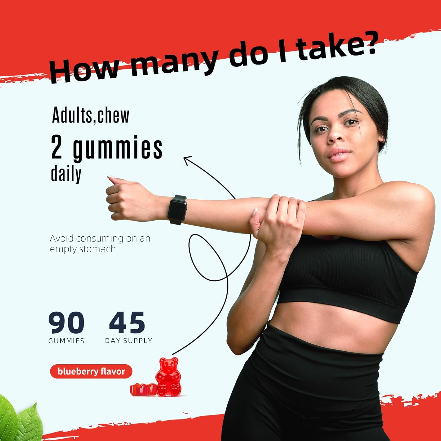 90 Vegan Strawberry Magnesium Citrate Gummies - 420mg per Serving for Healthy Relaxation, Muscle, Bone, & Energy Support by ElevateLife