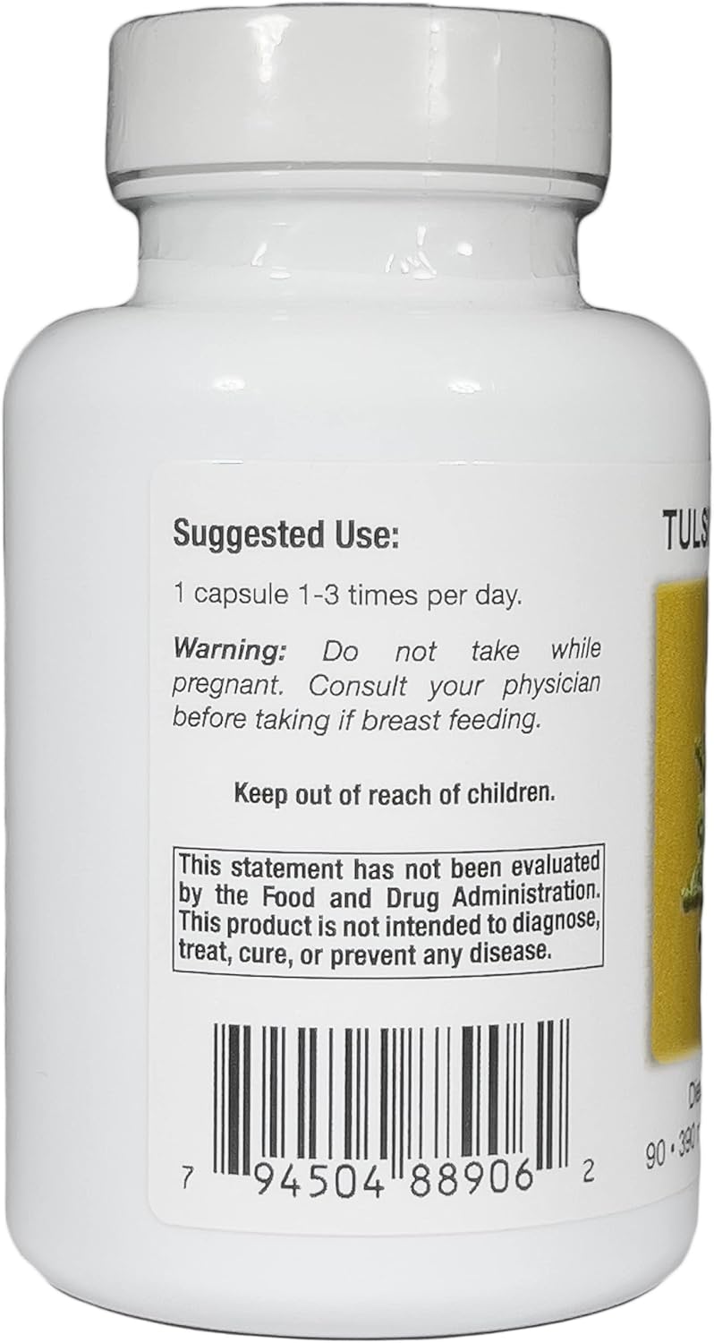 90 Vegetarian Capsules of Supreme Nutrition Tulsi Holy Basil for Ultimate Nutrition