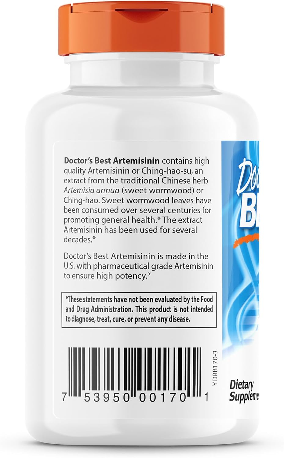 90 Veggie Caps Doctor's Best Artemisinin - Non-GMO, Vegan & Gluten-Free Formula