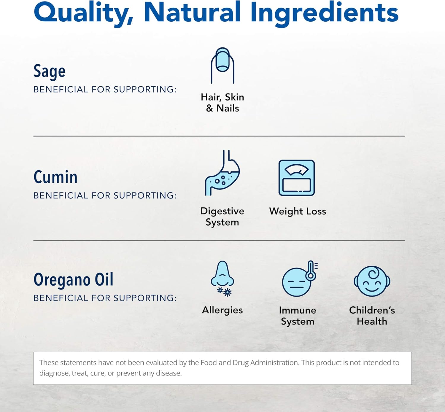 90 Veggie Capsules of North American Herb & Spice OregaResp for Immune & Respiratory Support with Cumin, Sage, and Oregano Oil - Non-GMO Formula Safe for Children & Pets - 90 Servings