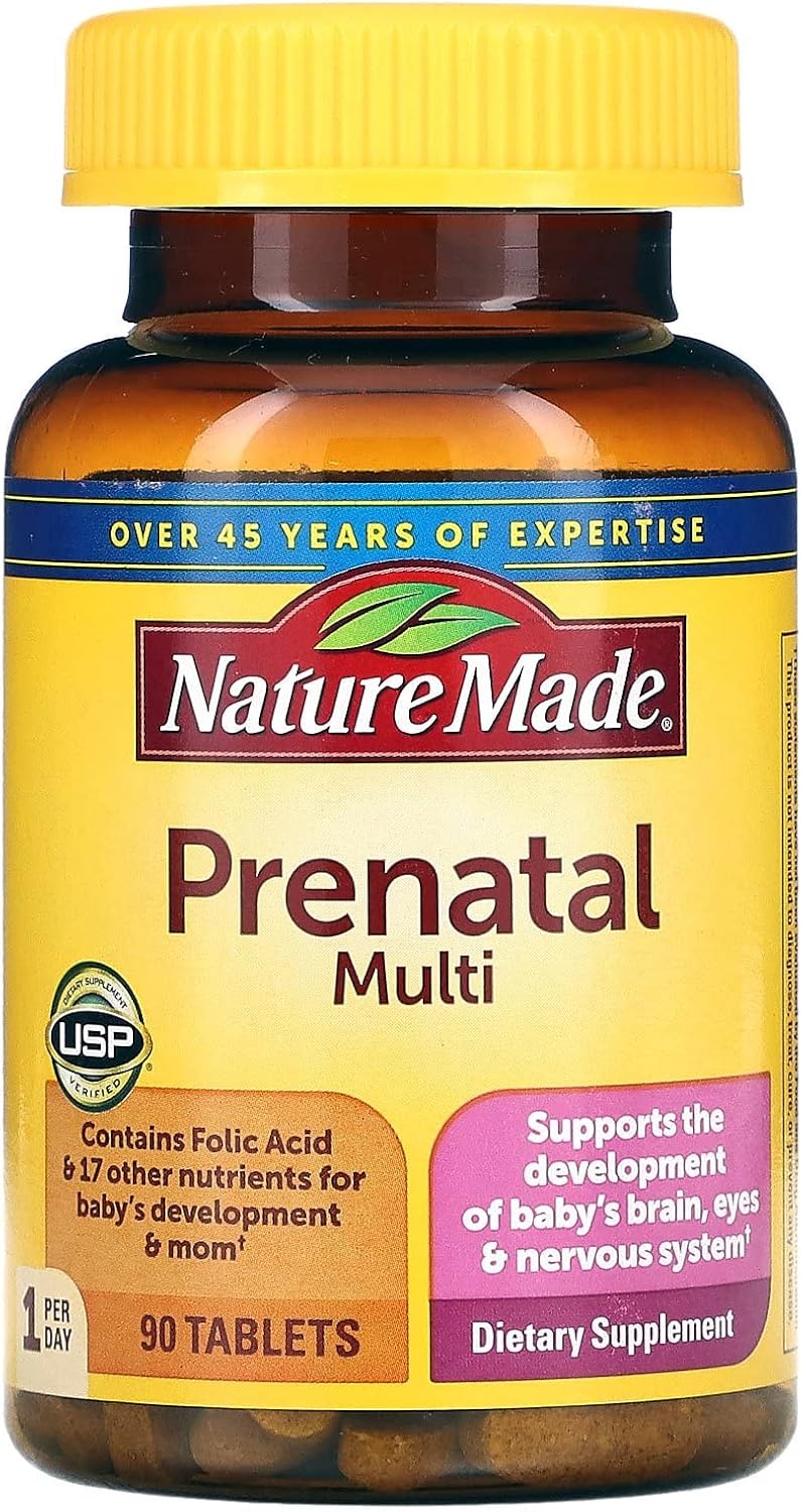 90ct Nature Made Prenatal Vitamin for Healthy Pregnancy Support
