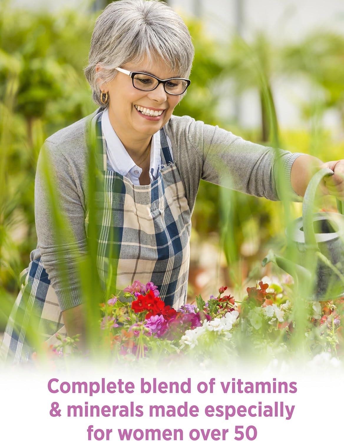 ABC Complete Multivitamin for Women 50+ | 100 Caplets | Non-GMO & Gluten Free Formula