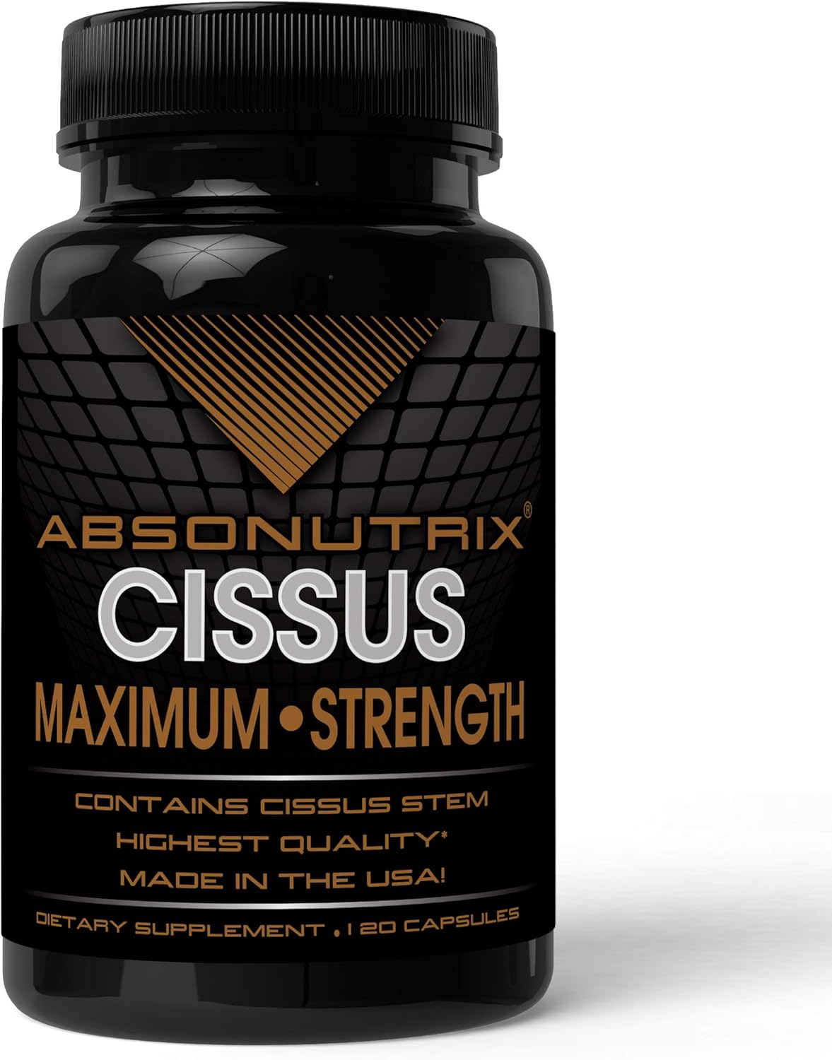 Absonutrix Cissus Quadrangularis Xtreme Supplement - 1600mg, 120 Capsules