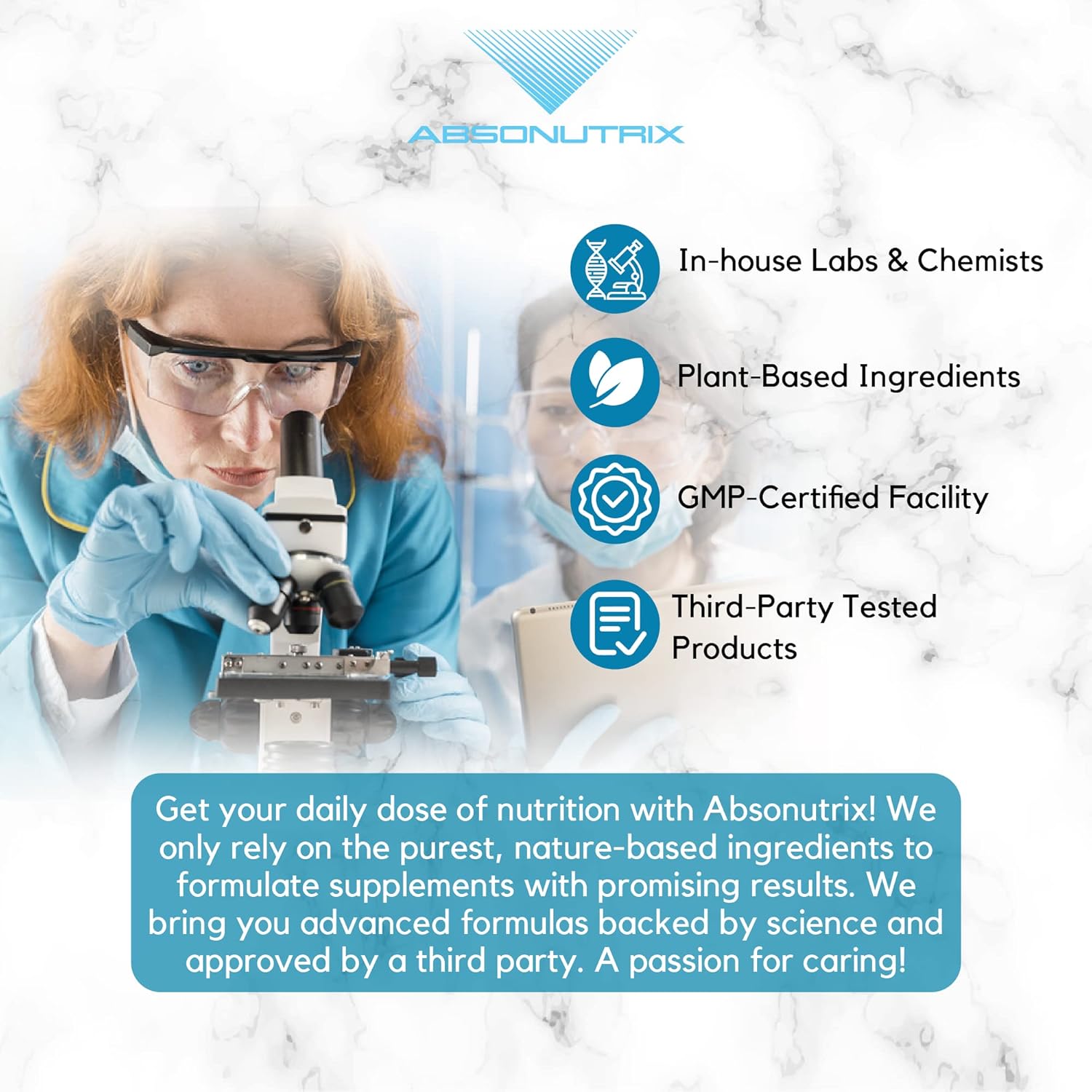 Absonutrix Dihydromyricetin 520mg - 4oz Bottle, 120 Servings, Made in USA, Fast Absorption, High-Quality Potent Ingredients, Third-Party Tested, Non-GMO, GMP Certified, Cruelty-Free