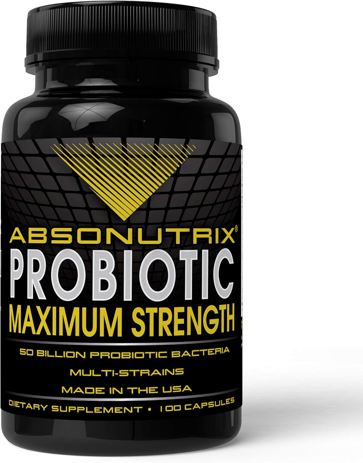 Absonutrix Probiotic Maximum Strength - 50 Billion CFU Multi-Strain, 100 Capsules
