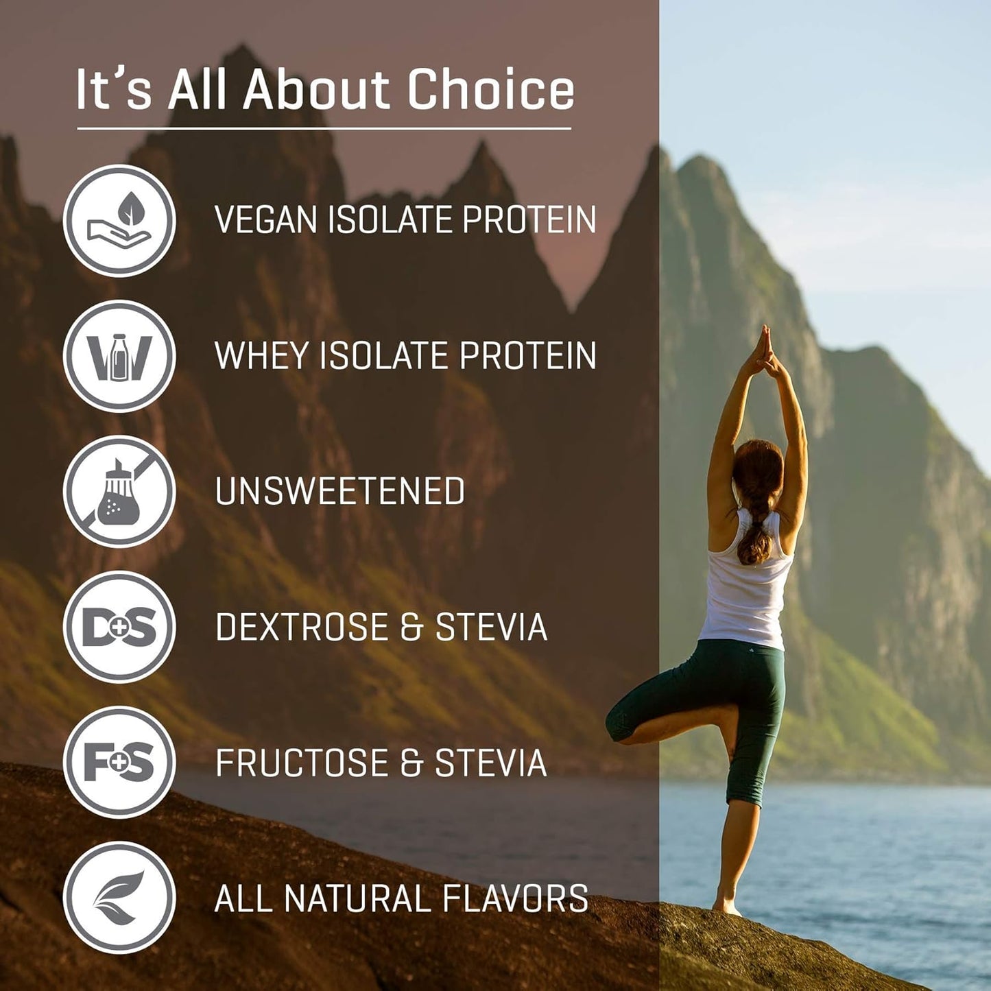 Absorb Plus Isolate Protein - 2.2 Lbs Mocha Grande - Non-GMO, Gluten-Free, Lactose-Free, Casein-Free - Supports Gut Health & Nutrition