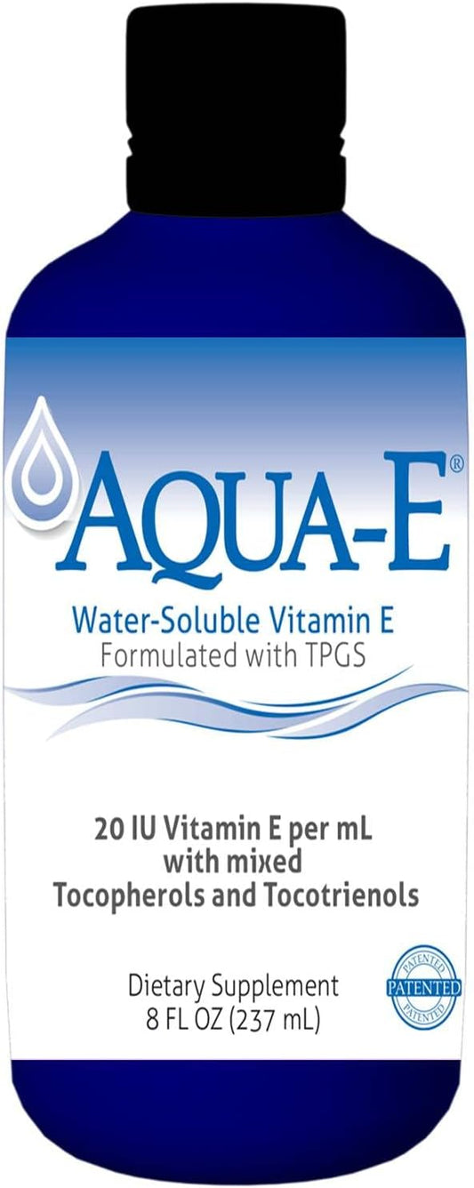 A.C. Grace Company Aqua-E Vitamin E Liquid Supplement 8 fl oz - Tocopherols & Tocotrienols