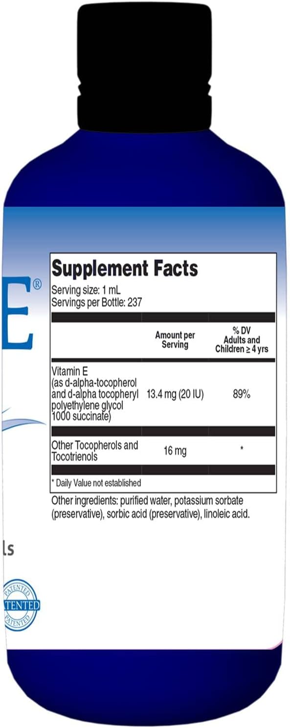 A.C. Grace Company Aqua-E Vitamin E Liquid Supplement 8 fl oz - Tocopherols & Tocotrienols