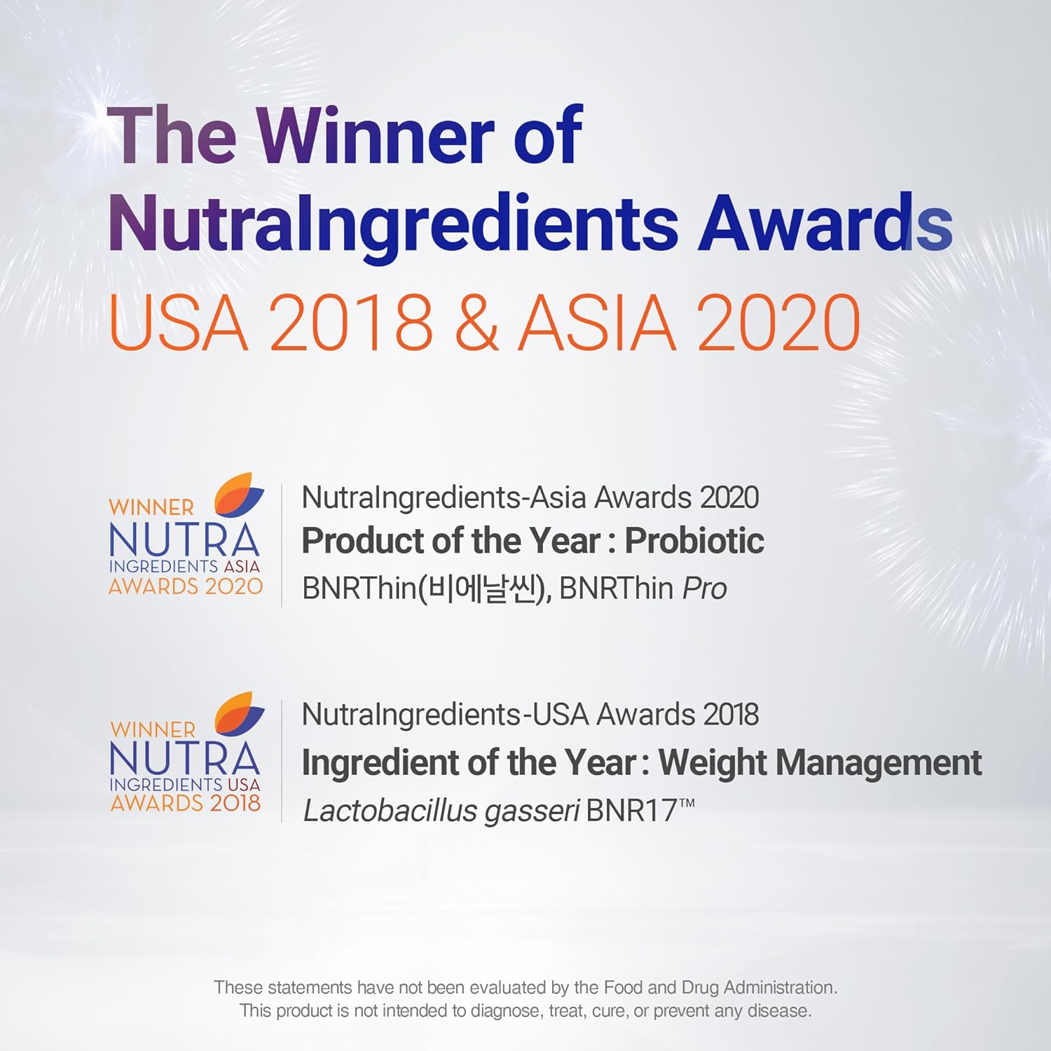 AceBiome BNRThin Plus Probiotic Powder for Weight Management - 10 Billion CFU, Lactobacillus Gasseri BNR17, Digestive Health - 90 Packets