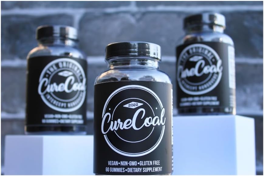 Activated Charcoal Gummies - 60 Count for Natural Relief