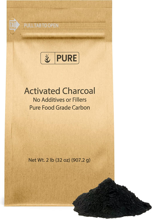 Activated Charcoal Powder - 2lb - Pure Original Ingredients, Activated Carbon, Vegan, Non-GMO