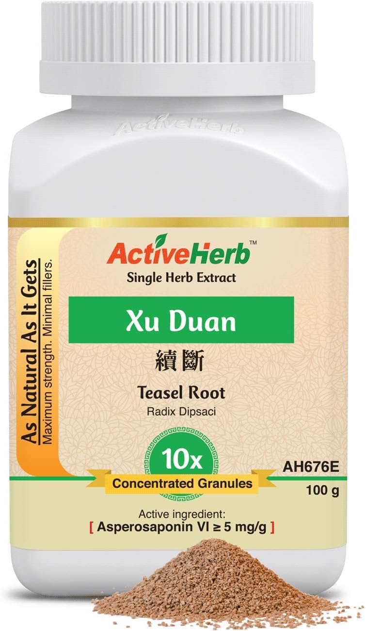 ActiveHerb Xu Duan (Teasel Root) 10x Concentrated Granules - Active Herb Supplement