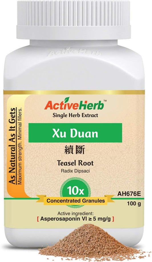 ActiveHerb Xu Duan (Teasel Root) 10x Concentrated Granules - Active Herb Supplement