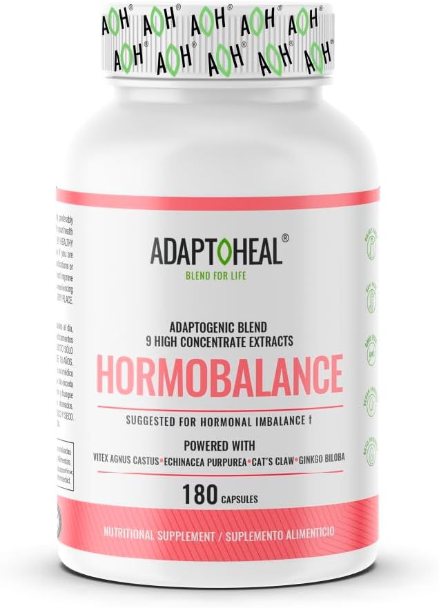 ADAPTOHEAL Hormone Balance and Immune Modulator Adaptogen Blend - 180 Capsules