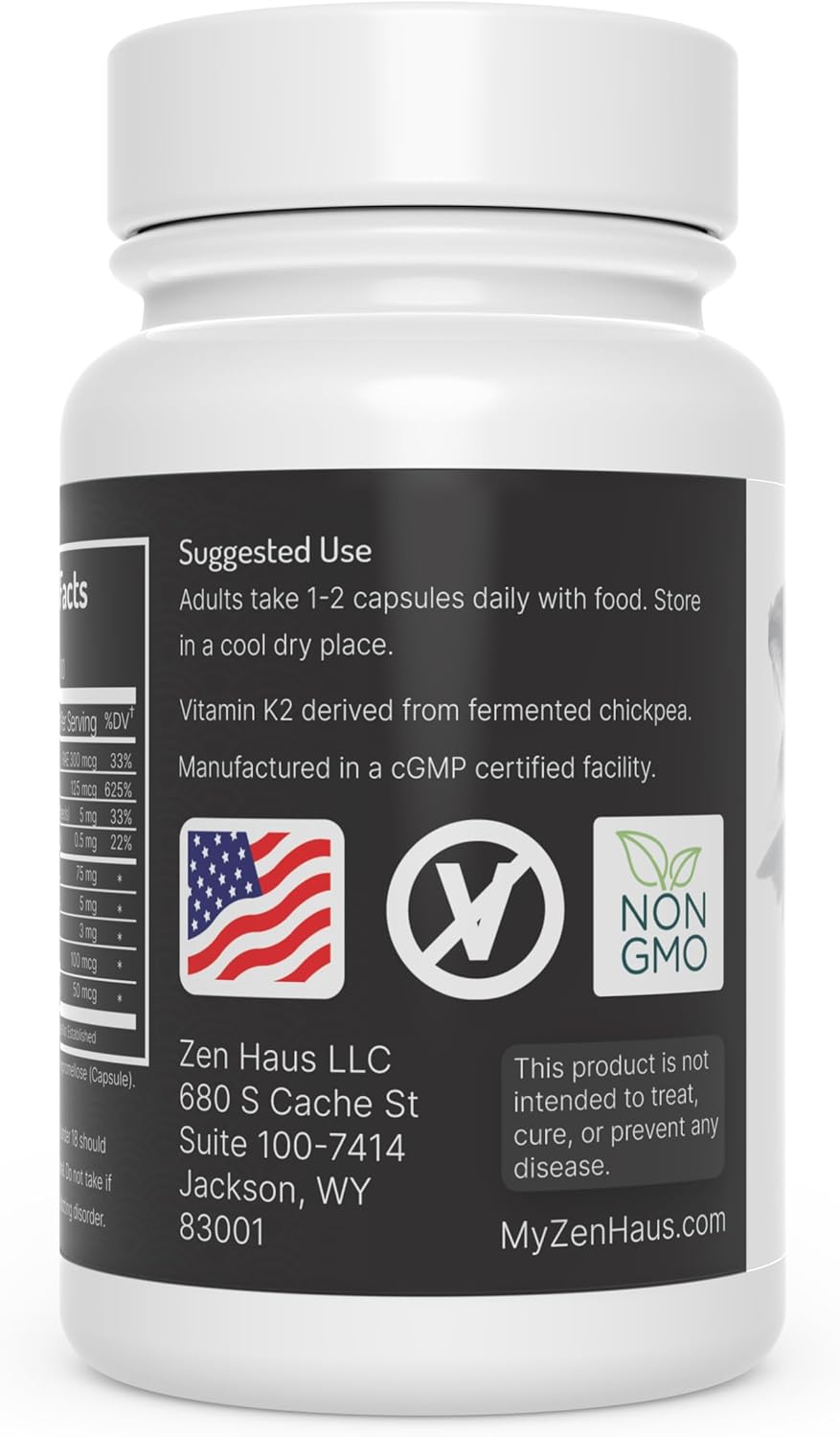 ADK Vitamin Supplement with Network Antioxidants for Vision, Bones, and Immune Support - D3 5000 iu Complex