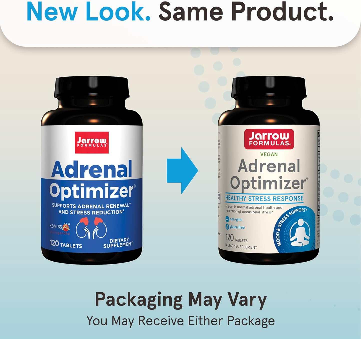 Adrenal Optimizer® Supplement with Ashwagandha, Chamomile & Schizandra Extract - 120 Vegan Tablets for Stress Relief - 60 Day Supply - BoostGo Australia