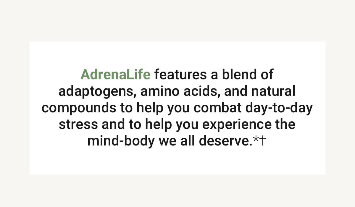 AdrenaLife Stress Relief Supplement with Magnesium, Vitamin B12, & Rhodiola Rosea Extract - 90 Capsules