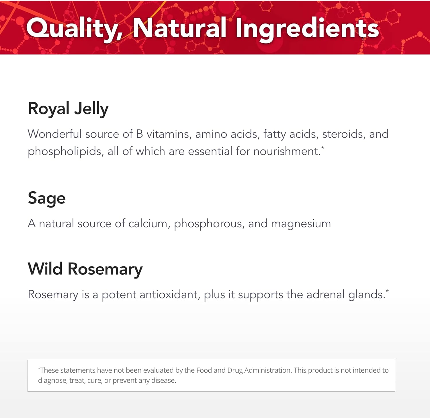 AdrenoPower Energy & Adrenal Support Capsules with Royal Jelly - 120 Vegi Capsules