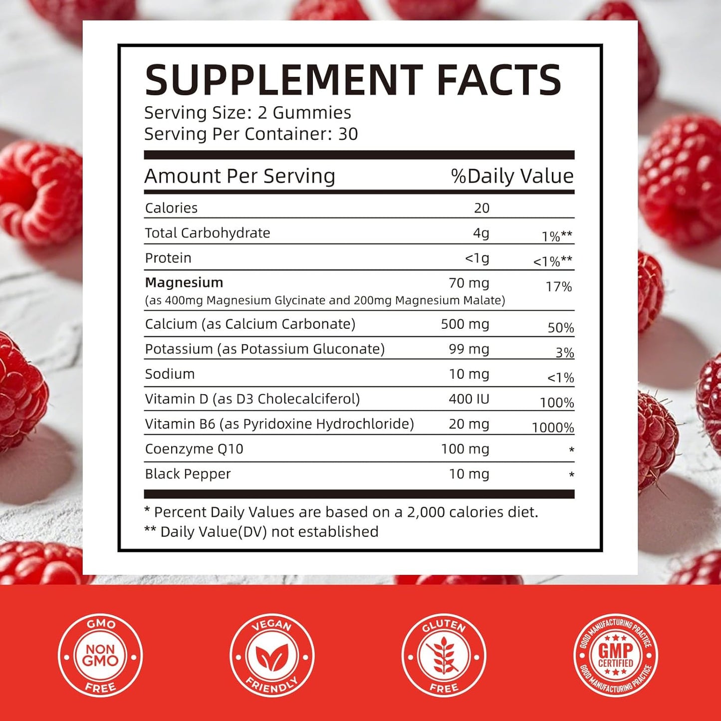 Adults Sleep Support: Magnesium Glycinate Gummies with Vitamin D3, B6, CoQ10 - Promotes Nerve Health, Better Sleep, Muscle Cramp Relief