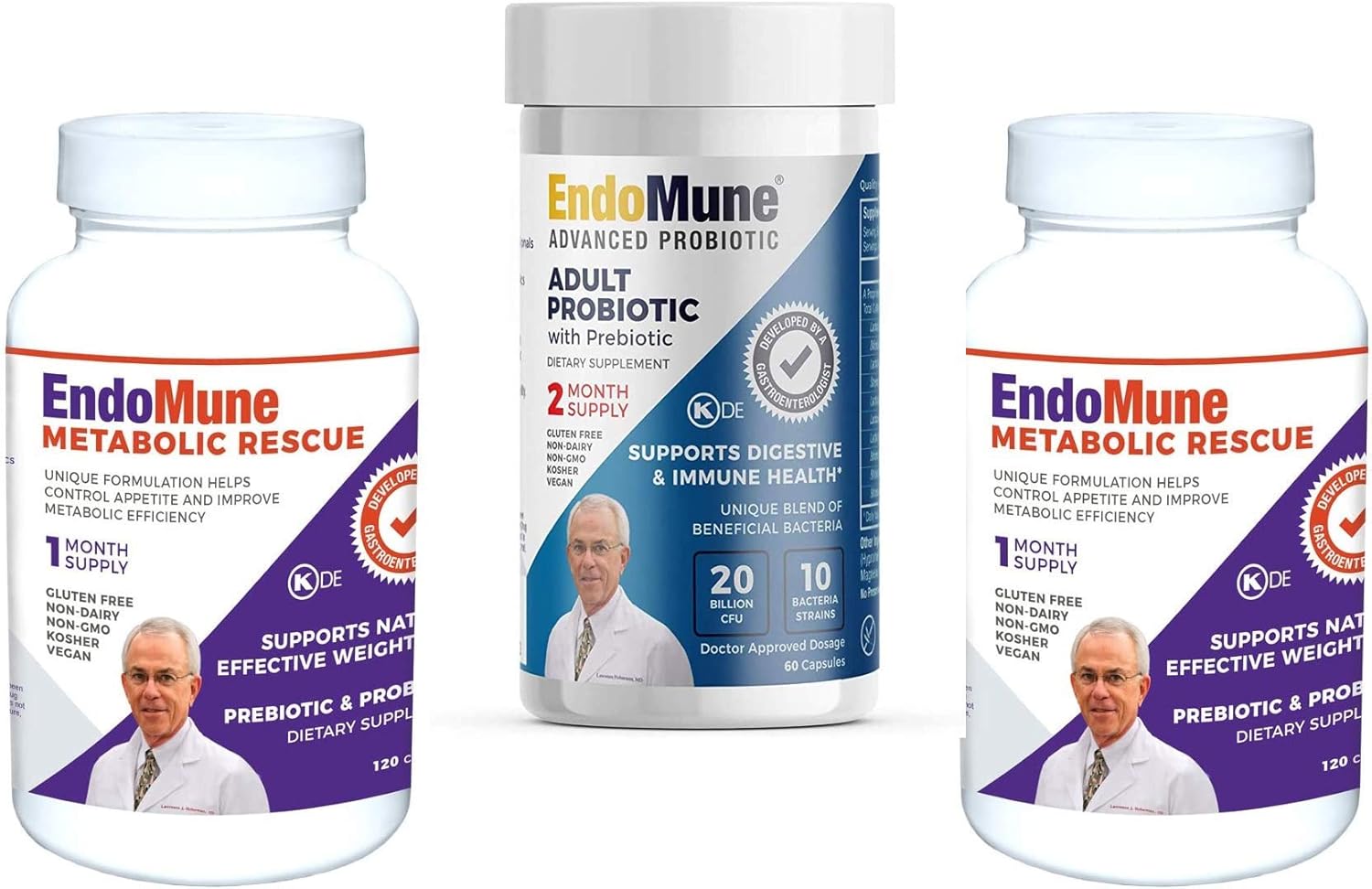Advanced Adult Multi-Strain Probiotic Bundle for Metabolic Rescue - 60 Day Supply