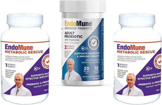 Advanced Adult Multi-Strain Probiotic Bundle for Metabolic Rescue - 60 Day Supply