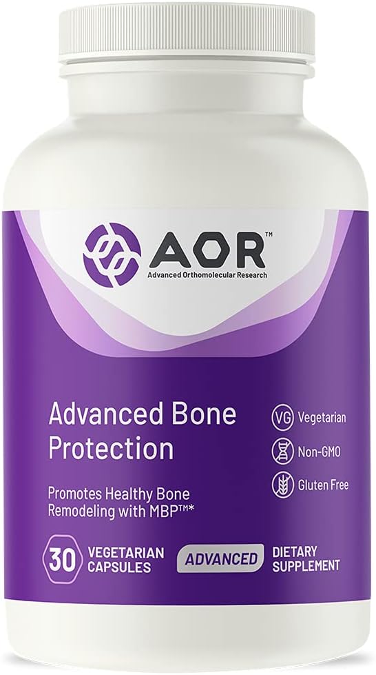 Advanced Bone Protection Supplement with MBP for Healthy Bone Remodeling - 30 Capsules, Gluten Free