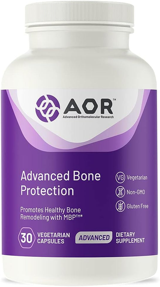 Advanced Bone Protection Supplement with MBP for Healthy Bone Remodeling - 30 Capsules, Gluten Free