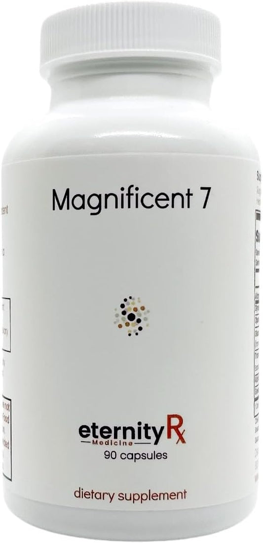 Advanced Cellular Health & Anti-Aging Supplement - Eternity Medicine Rx Magnificent 7 - 90 Capsules