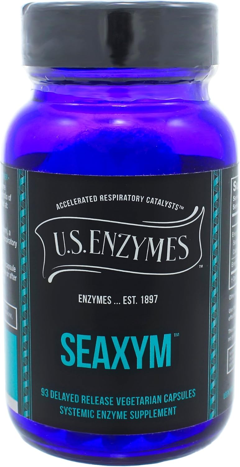 Advanced Enzyme Supplement USAEnzymes Seaxym 93c for Digestive Health and Nutrient Absorption