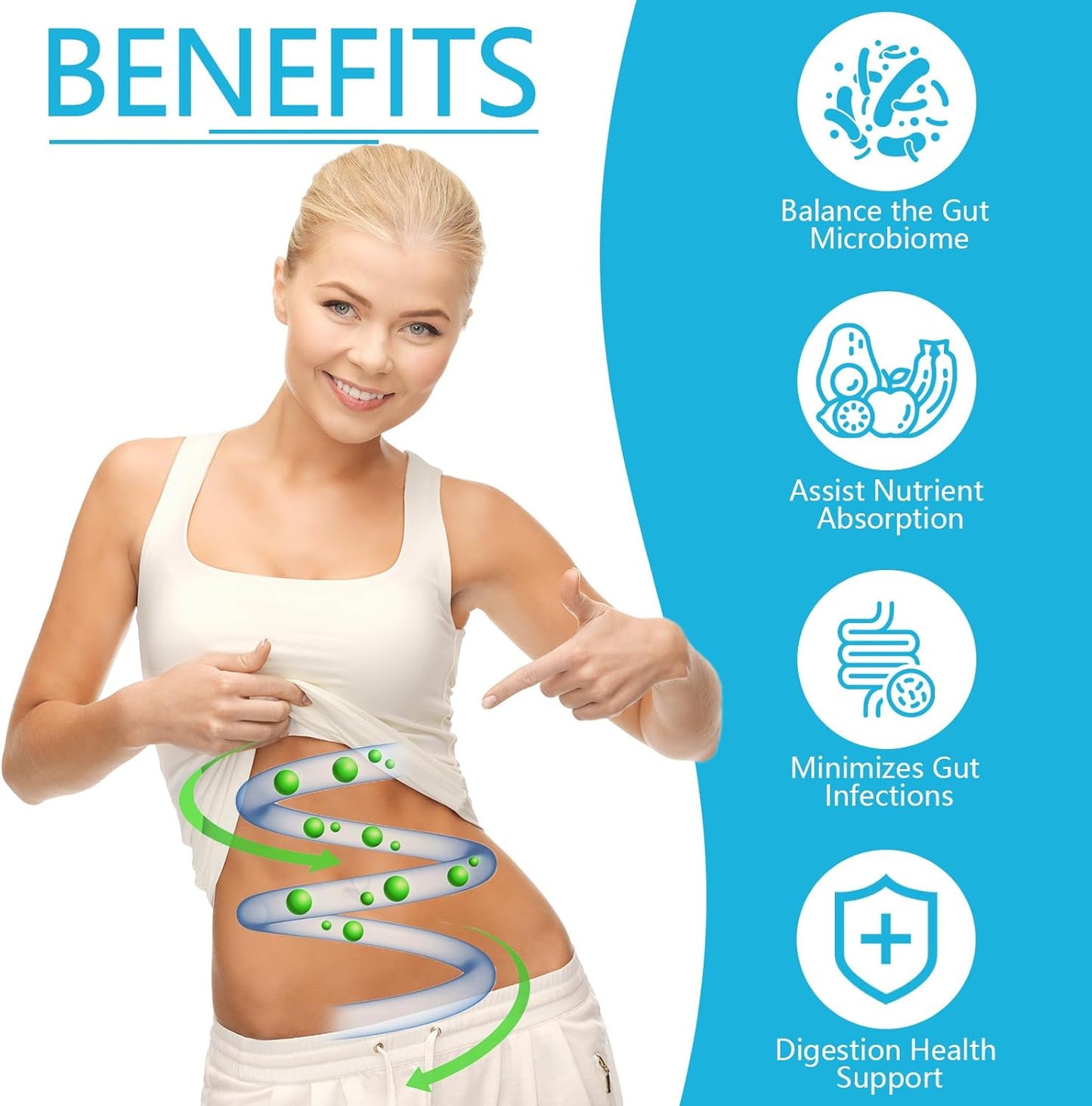 Advanced Gut Cleanse Detox for Women & Men - 15 Day Cleanse with Senna, Cascara Sagrada, Psyllium Husk - Supports Digestive Health - Non-GMO - 2 Bottles of 30 Capsules