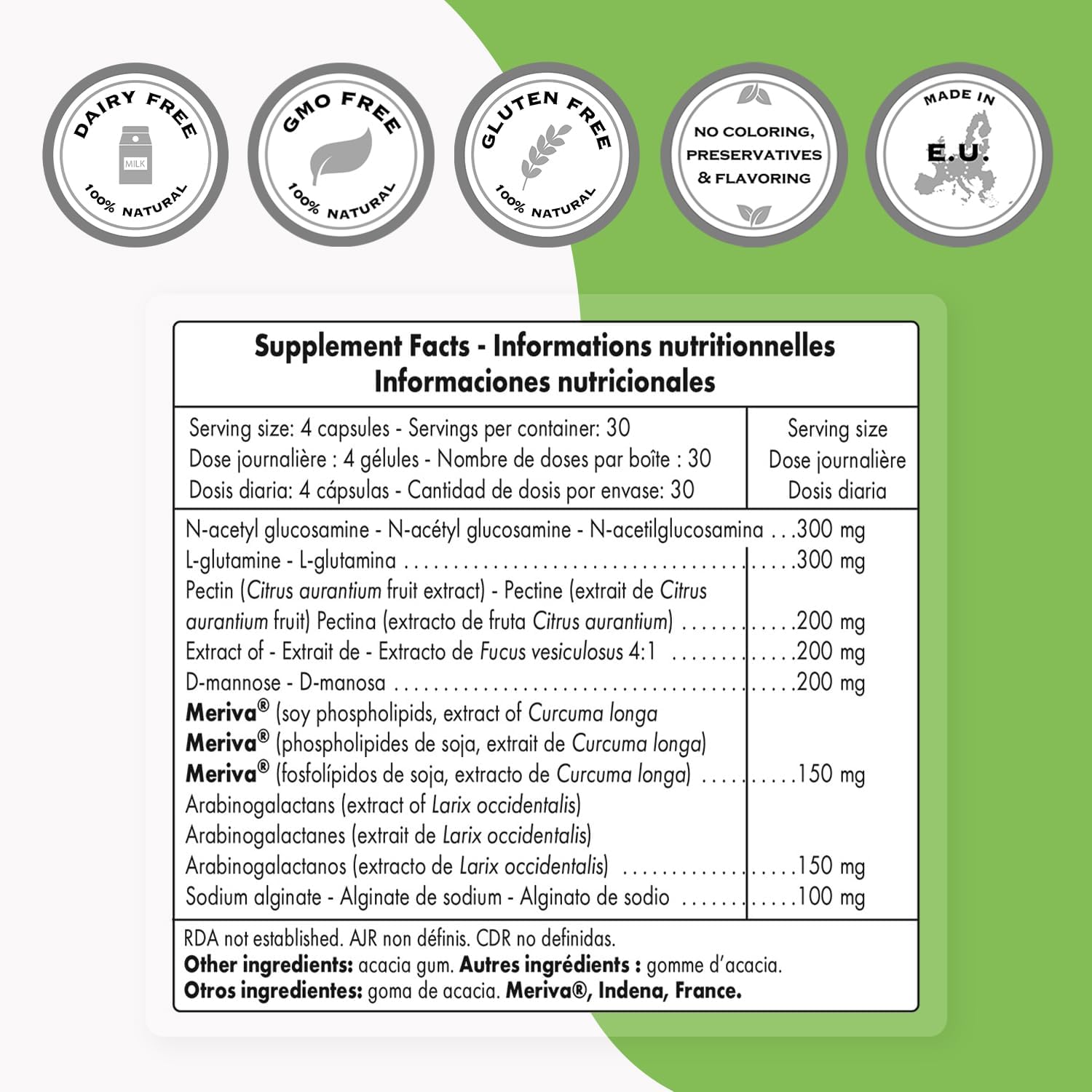 Advanced Lectin Blocker Supplement - Lectin Flush Formula for Shield & Defense - Non-GMO, Gluten Free - 120 Veg Caps