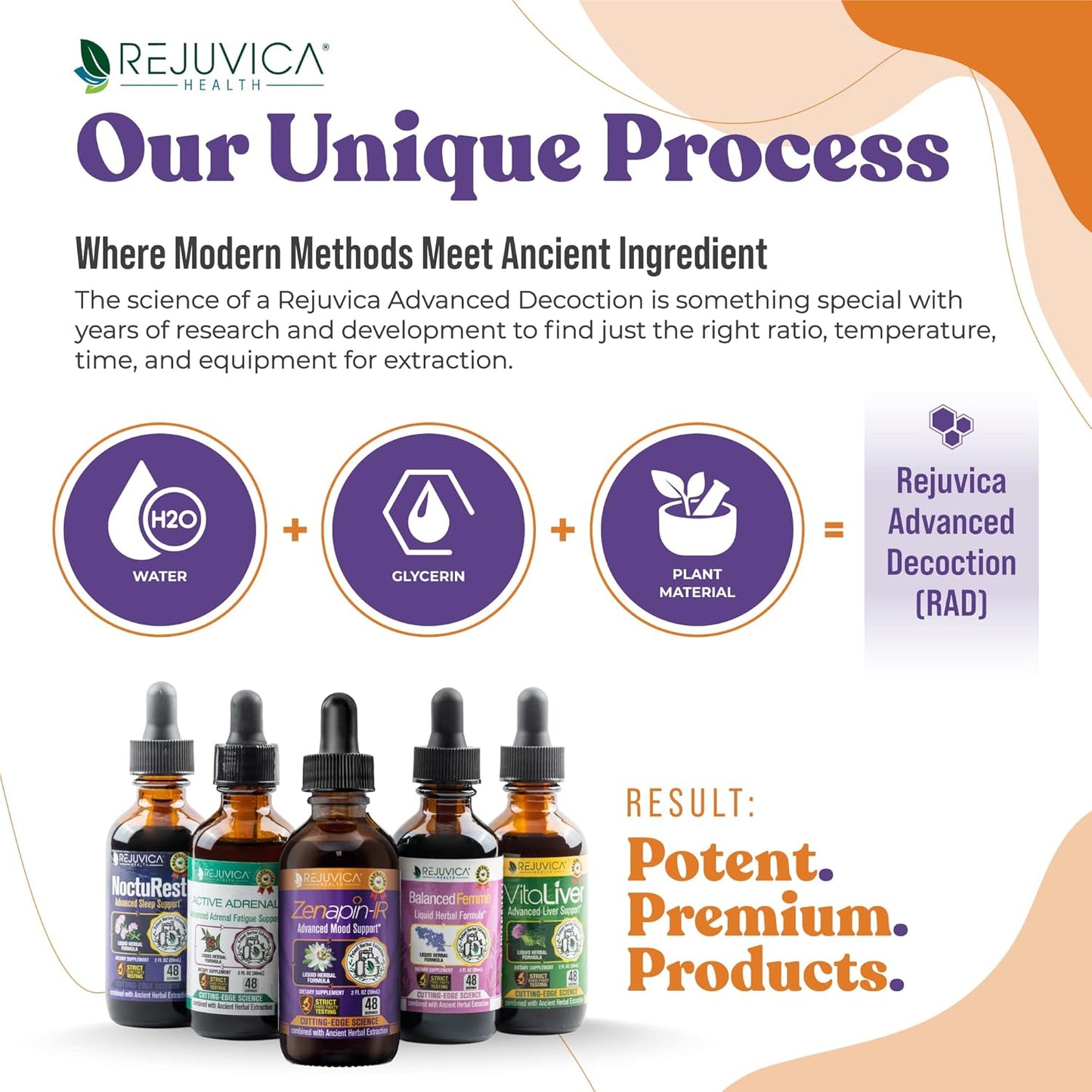 Advanced Mood Support Supplement with Kava Kava, Ashwagandha, Passionflower, and B-Vitamins by Zenapin-IR Rejuvica Health