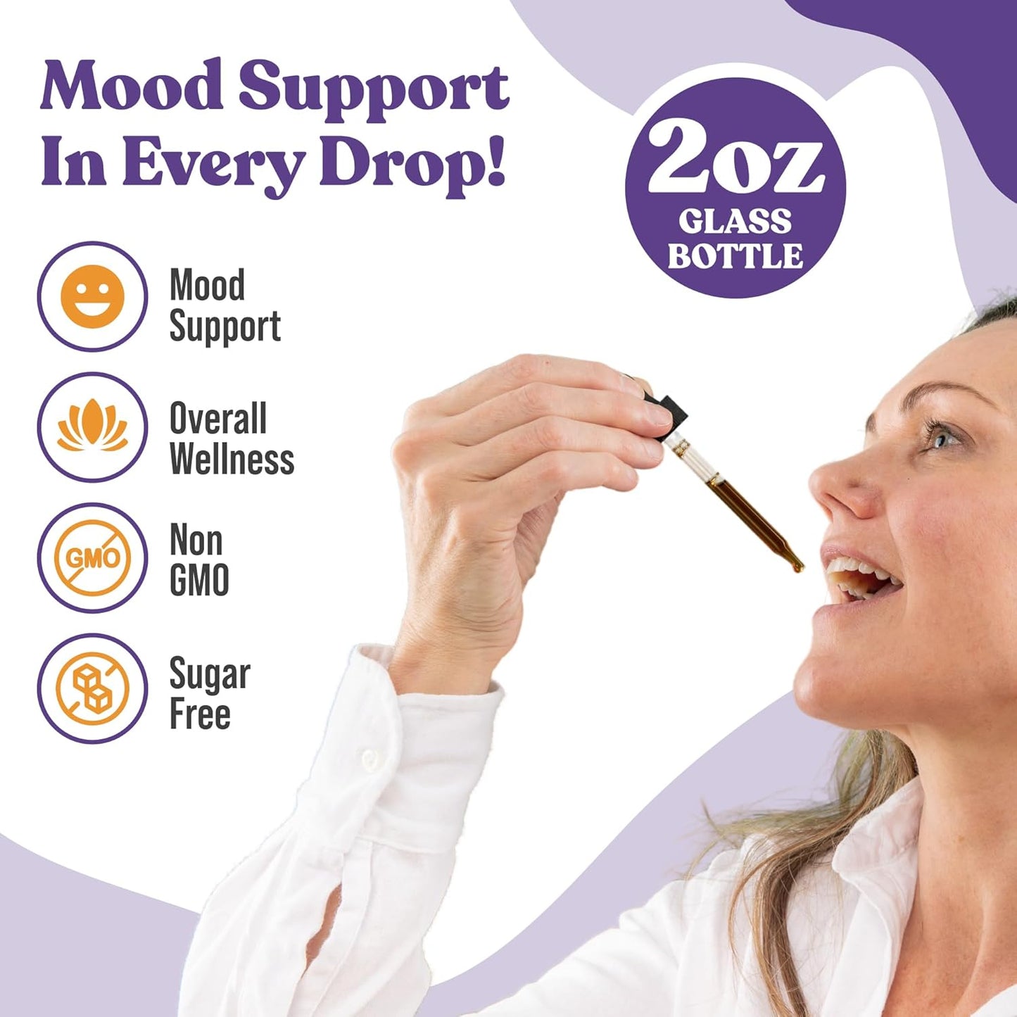 Advanced Mood Support Supplement with Kava Kava, Ashwagandha, Passionflower, and B-Vitamins by Zenapin-IR Rejuvica Health
