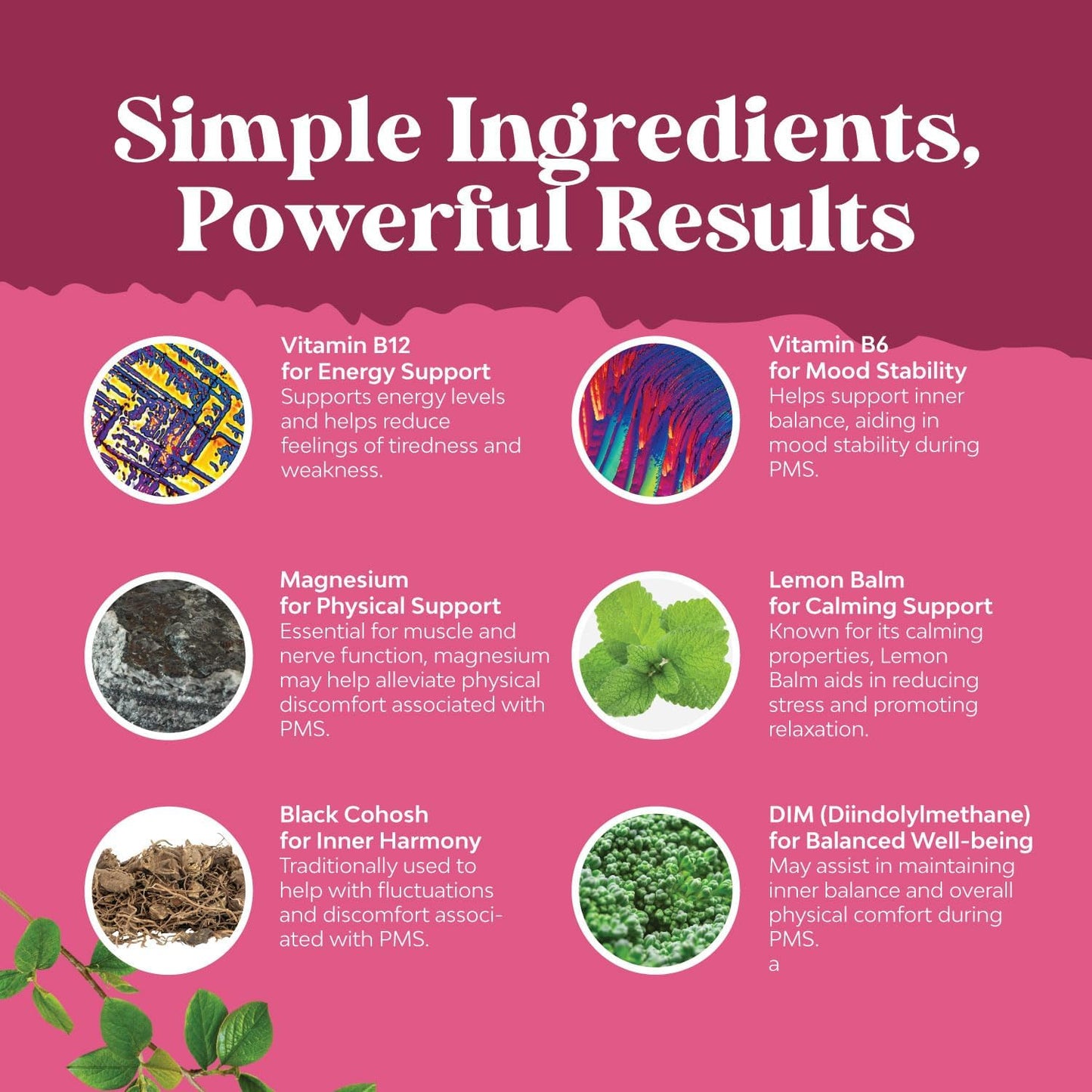 Advanced PMS Support Bundle for Women: Low Energy, Mood, Cramps, Bloating Relief & Hormone Balance - Gummies and Cycle Support Supplement