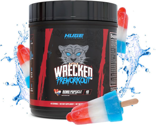 Advanced Pre Workout Powder with Powerful Formula for Boosted Energy, Focus, and Performance - 10g L-Citrulline, 6.4g Beta Alanine, 5g Tyrosine, 1g Alpha GPC, 375mg Caffeine - 40 Servings