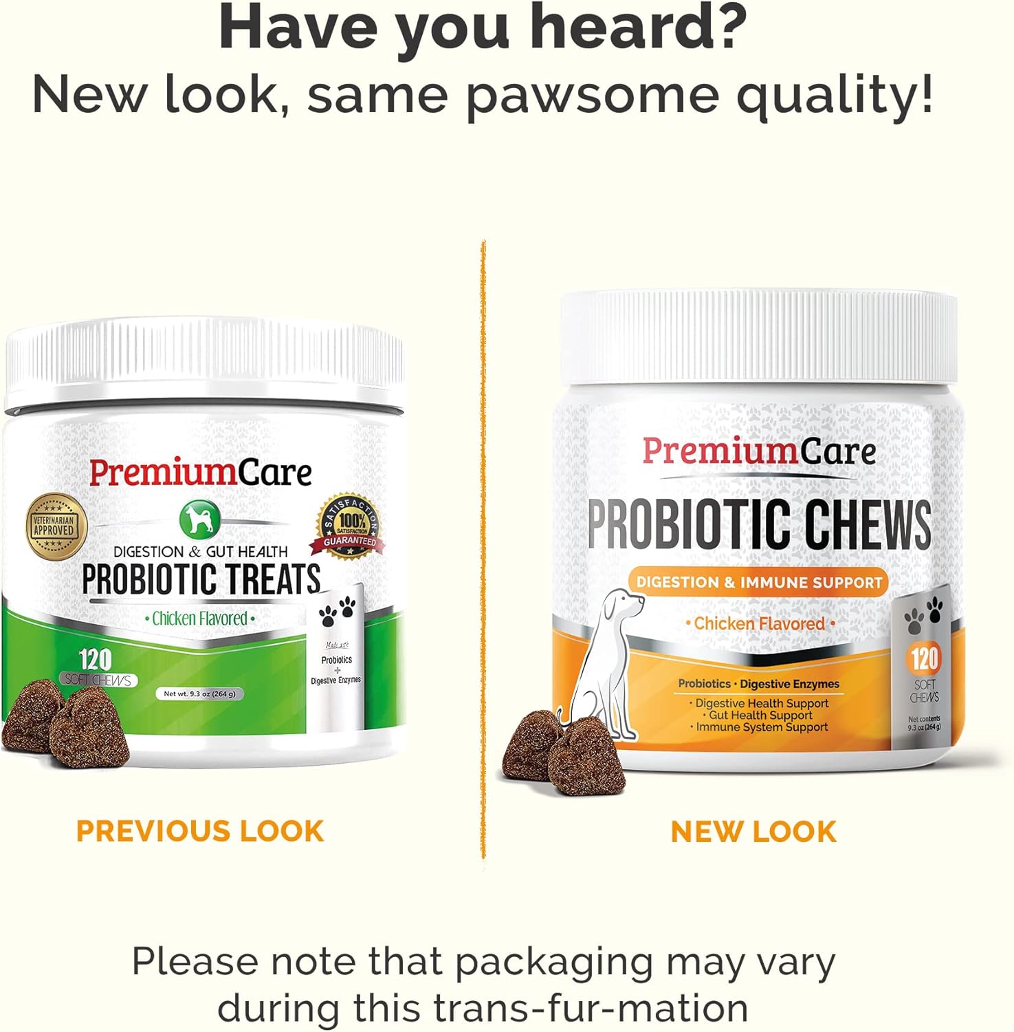 Advanced Probiotics for Dogs - Premium Care for Yeast, Itchy Skin, Ears - Supports Gut Flora, Bowel Health, Digestion - 120 Chews