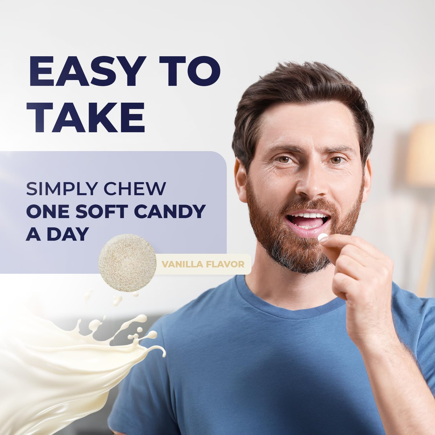 Advanced Saw Palmetto Prostate Health Supplements for Men - Natural Prostate Support for Frequent Urination - 30 Tablets, 3 Month Supply