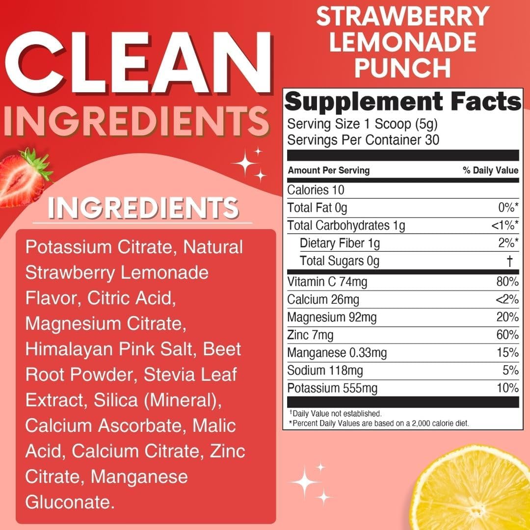 Adventure to Fit Electrolyte Powder Bundle - Zero Sugar, Blue Raspberry, Watermelon, Strawberry Lemonade Flavors