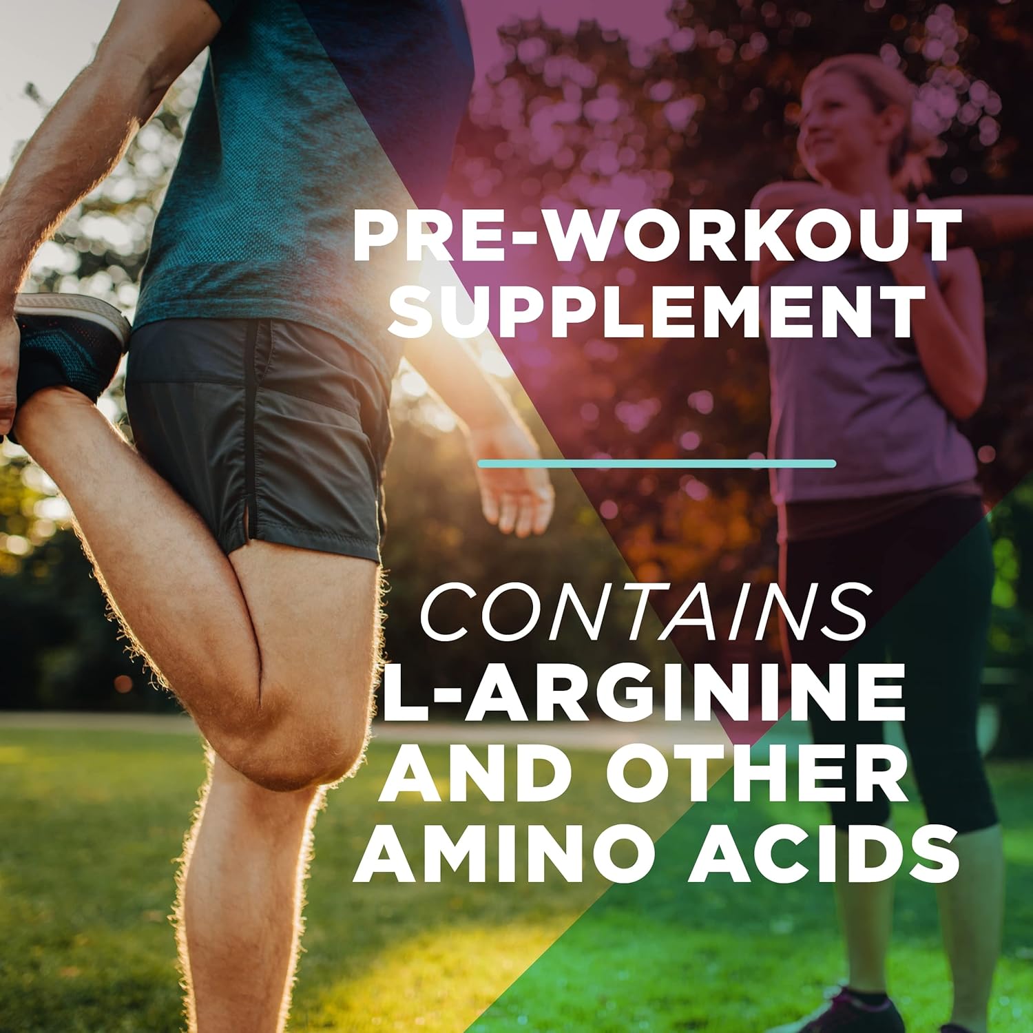 AdvoCare Arginine Extreme Multinutrient Supplement - Pre-Workout Amino Acids Blend - Boosts Stamina & Endurance - Contains Vitamin B-12 & L-Arginine - Citrus Flavor - 14 oz