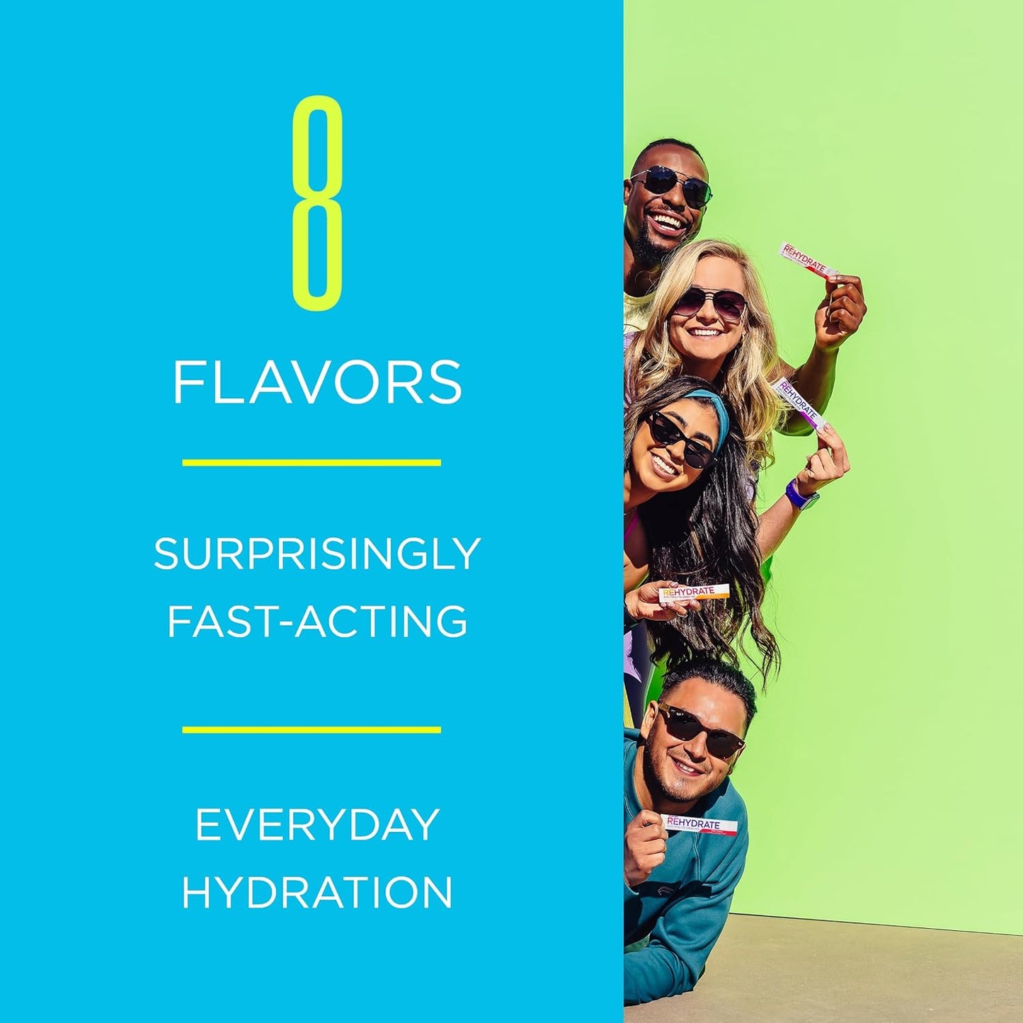 AdvoCare Rehydrate Electrolyte Drink Mix - Mango Pineapple Flavor for Hydration and Recovery - 12.7 oz