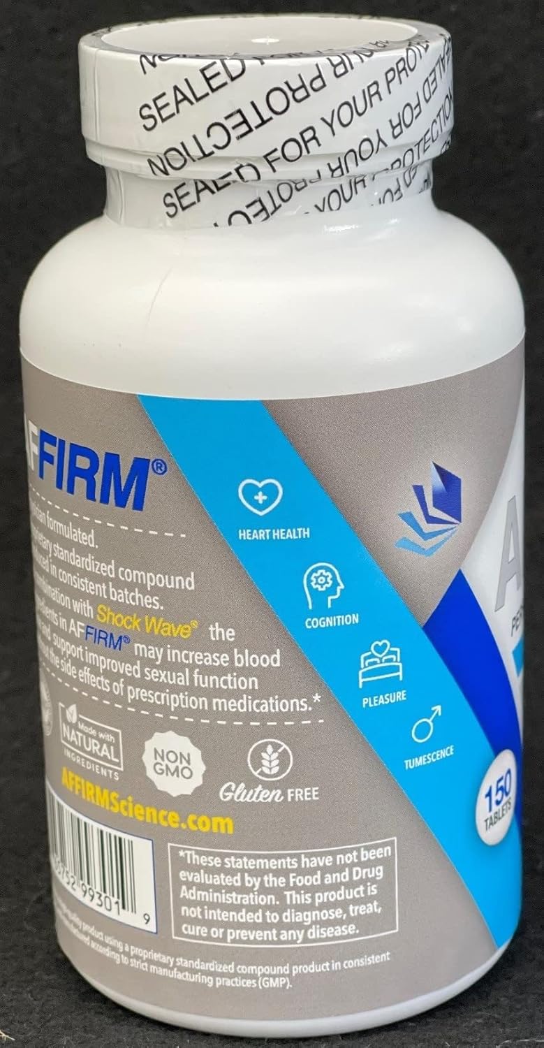 AFFIRM Science L-Citrulline Dietary Supplement 750mg 150 Tablets | Nitric Oxide Booster by Dr. Judson Brandeis | 75 Day Supply