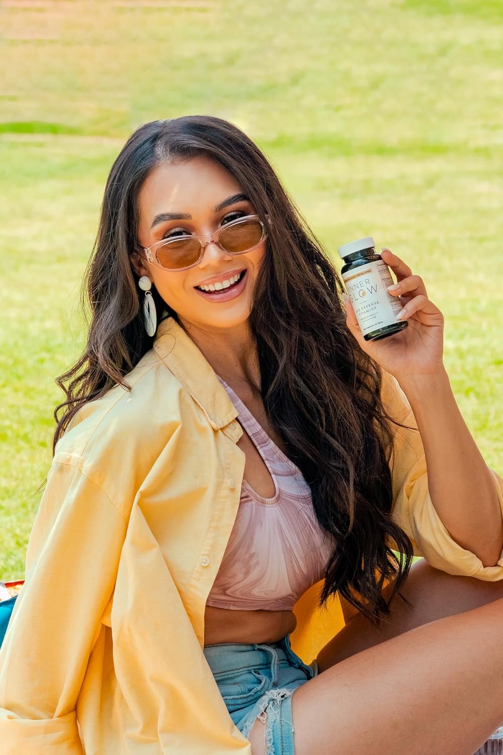 Age Defense Vitamins for Inner Glow - Developed by Dermatologists and Plastic Surgeons to Combat Melasma and Photoaging with Polypodium Leucotomos and Pycnogenol