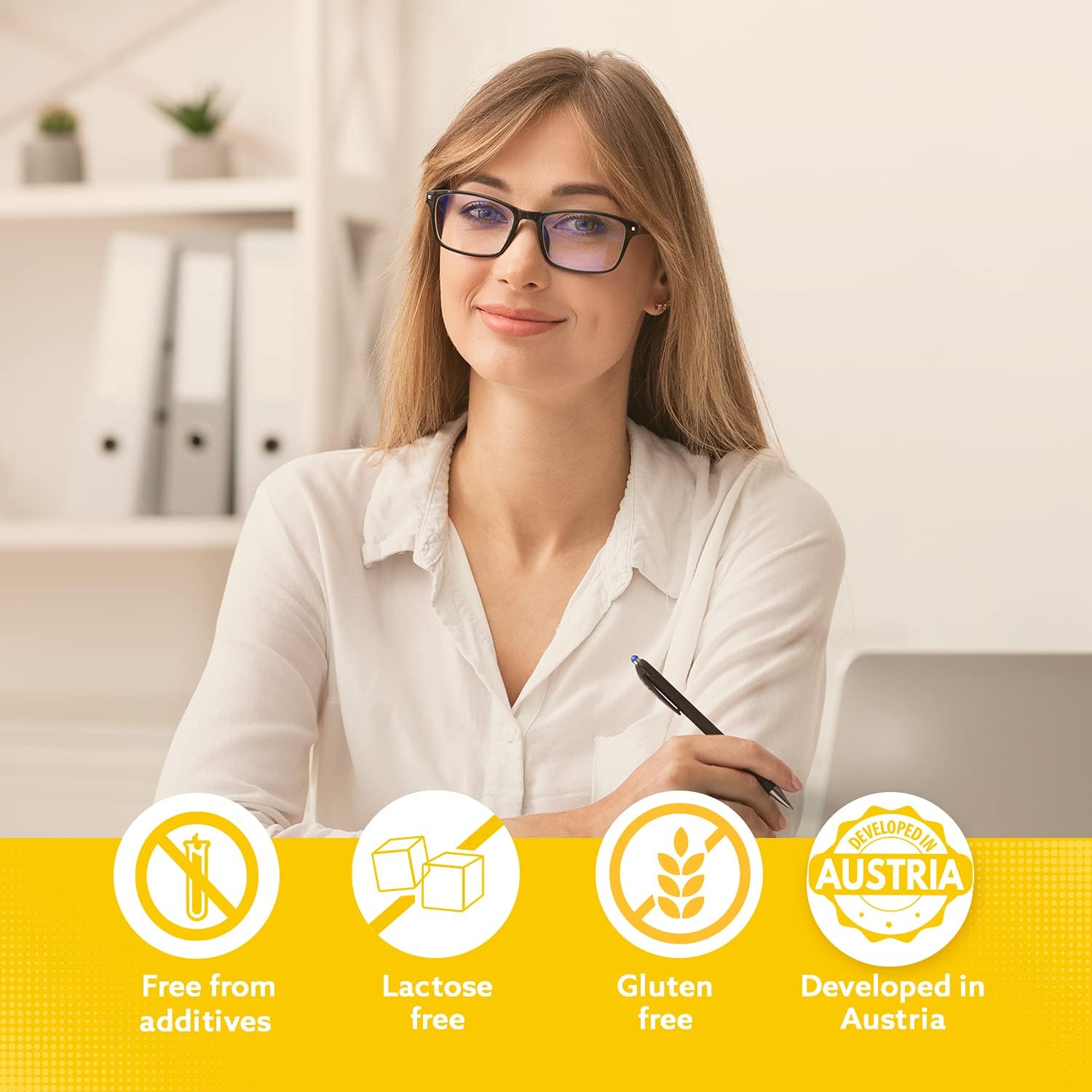 Age-Related Eye Health Supplement with Lutein, Zeaxanthin & Ginkgo Biloba for Dry Eye Relief and Improved Eyesight, Ideal for AMD Support