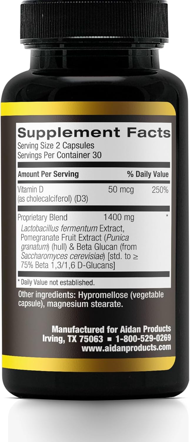 Aidan Products Stem-Kine Stem Cell Supplements - Increase Circulating Stem Cells, Healing & Anti-Aging - 2 Pack of 60 Capsules