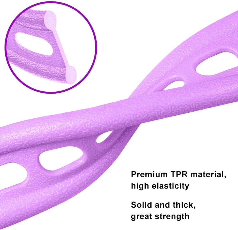 AIKOTOO Yoga Pedal Resistance Band - Elastic Pull Rope for Home Gym Workouts