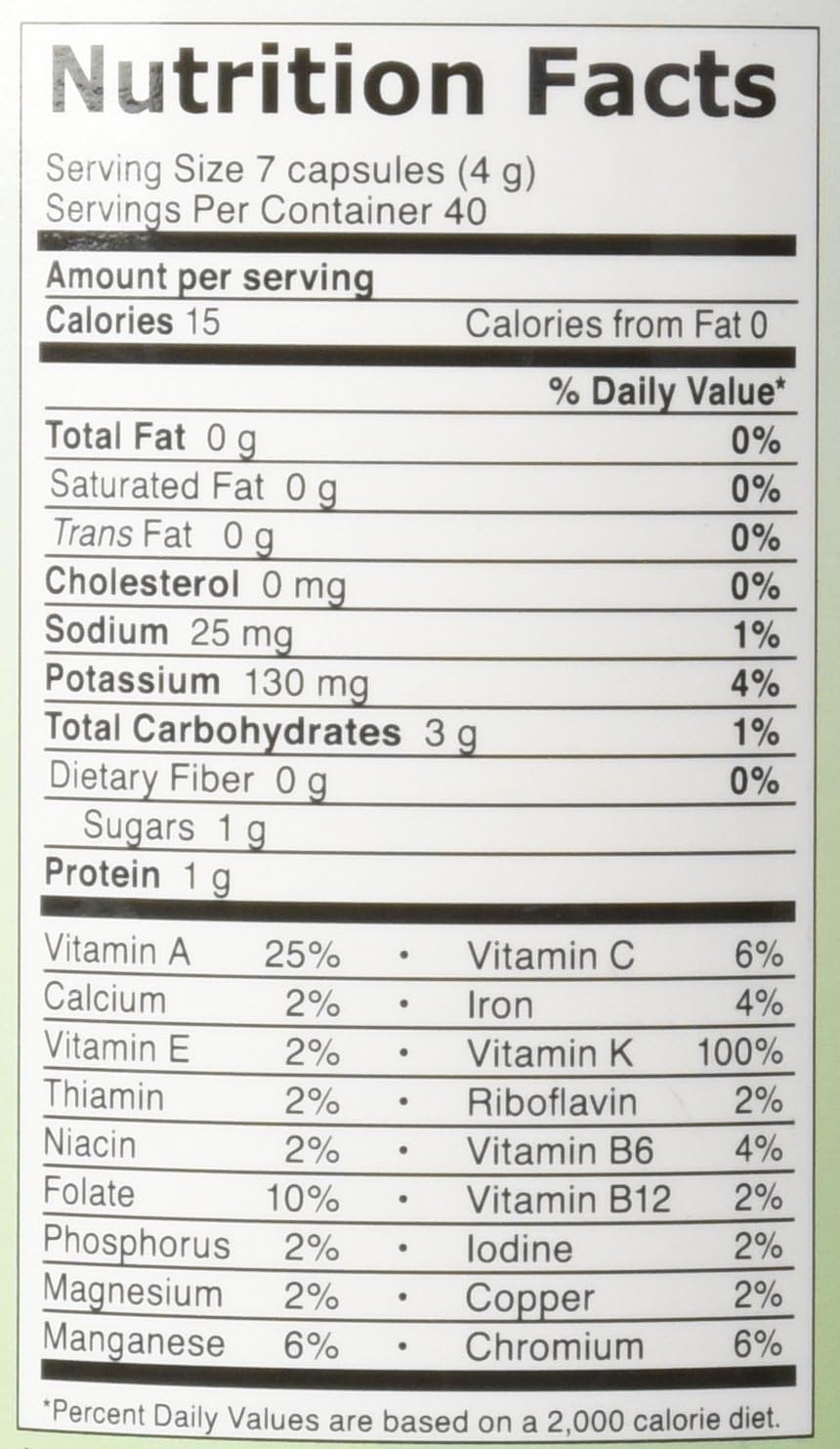 AIM International BarleyLife Capsules - 280 Capsules - Barley Life Supplement