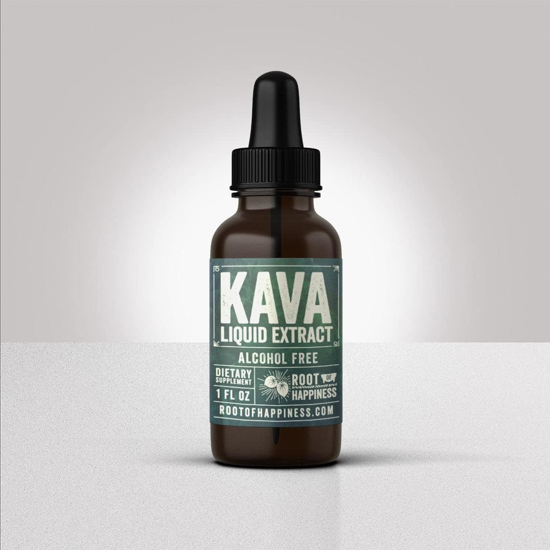 Alcohol-Free 1oz Liquid Kava Extract for Happiness Boost