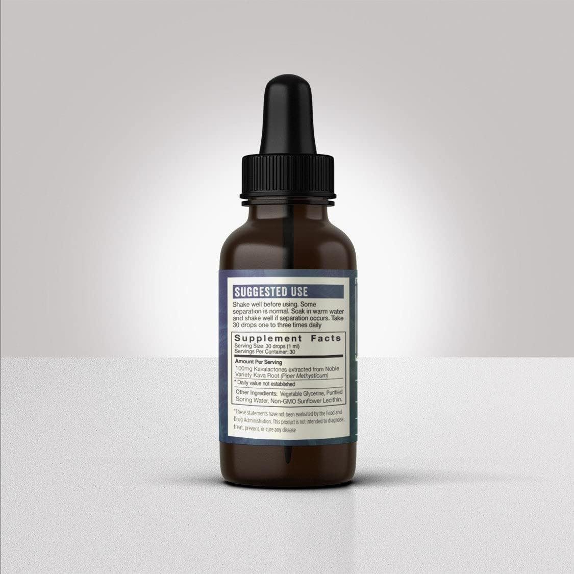 Alcohol-Free 1oz Liquid Kava Extract for Happiness Boost